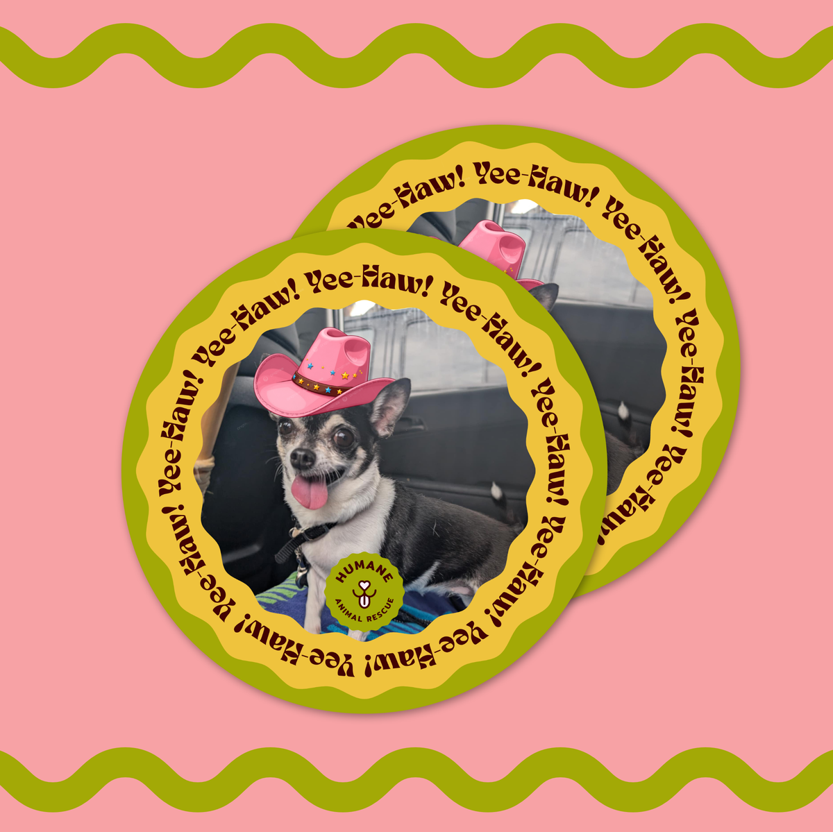 Yee-Haw Sticker